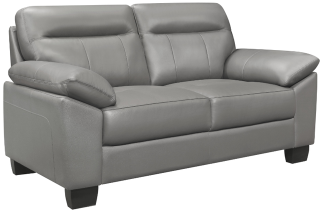 Homelegance® Denizen Gray Loveseat-0
