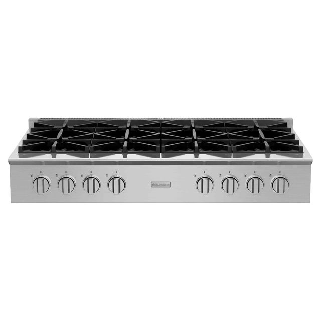 BlueStar Platinum X8 48" Stainless Steel Pro-Style Gas Rangetop with Standard Brush Stainless Steel Trim-0