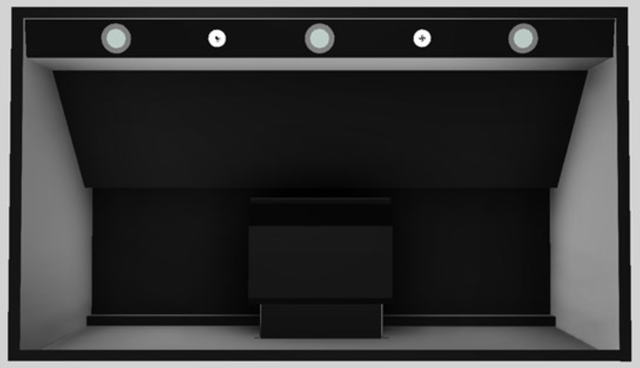 Vent-A-Hood® 42" Black Wall Mounted Range Hood-2