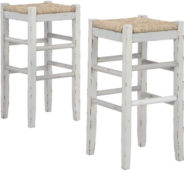 Signature Design by Ashley® Mirimyn White Tall Bar Stool-2
