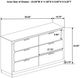 Coaster® Caraway 4-Piece Black Queen Bedroom Set-4