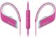 Panasonic® Ultra-Light WINGS Pink Wireless Sports Clip Headphones-0