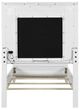 Liberty Furniture Reflections Gray/Pearl White/Rhinestone Twin Youth Upholstered Panel Bed-4