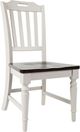 Jofran Inc. Orchard Park Brown/Light Gray Slatback Chair-0
