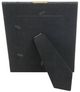 A & B Home Black Large Faux Croco Photo Frame-2