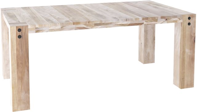 Canadel Customizable Loft Natural Washed Dining Table with Removable Leaf-0