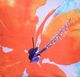 A & B Home Orange 20"x20" Digital Print Pillow-1
