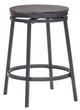 American Woodcrafters Stockton Grey Oak/Slate Grey 25" Barstool-0