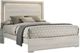 Furniture of America® Lincolt Stone Gray/White Wash Full Panel Bed-0