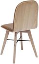 Moe's Home Collection Napoli 2-Piece Tan Leather Dining Chair Set-4