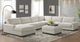 Elements International Arizona 7-Piece Steno Beige Left-Arm Facing Sectional -1