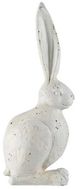 A & B Home White Medium Rabbit Figurine-2