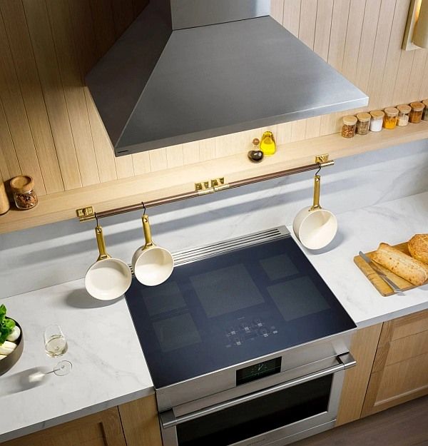 Monogram® 48" Stainless Steel Wall Mounted Range Hood with Air Quality Sensors-2