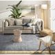 Surya Avila Navy/Ivory 50"x60" Throw Blanket-3
