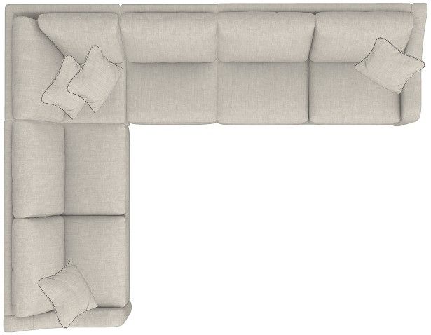 La-Z-Boy® Charlie Oyster Sectional with Custom Layout Options-4