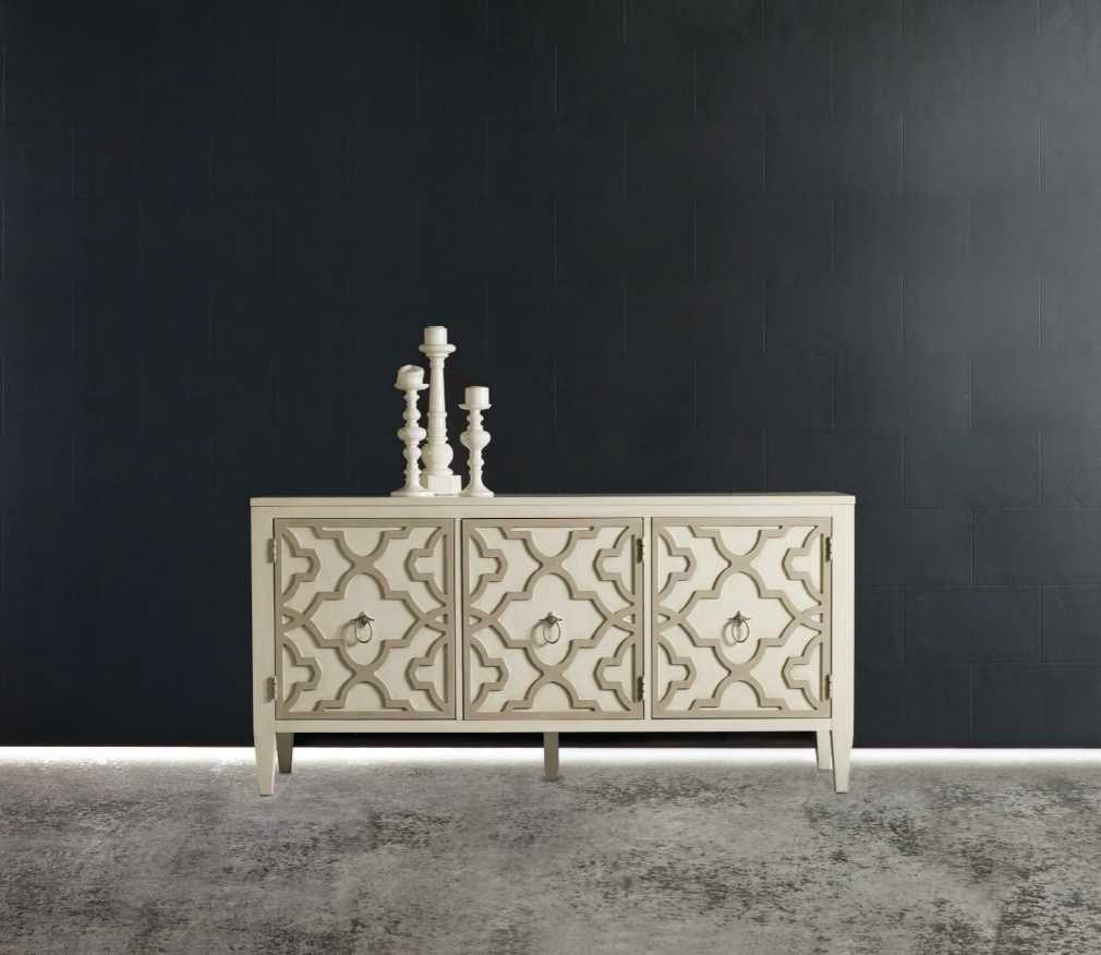 Hooker Furniture Melange Miranda White Credenza - Thumbnail 5