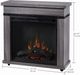 Dimplex® Morgan Charcoal Oak Mantel with 23" Electric Fireplace-4