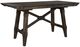 Liberty Furniture Double Bridge 7-Piece Dark Chestnut/Gray Gathering Table Set-2