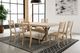 aspenhome® Maddox 7-Piece Beige/Biscotti Upholstered Dining Set-1