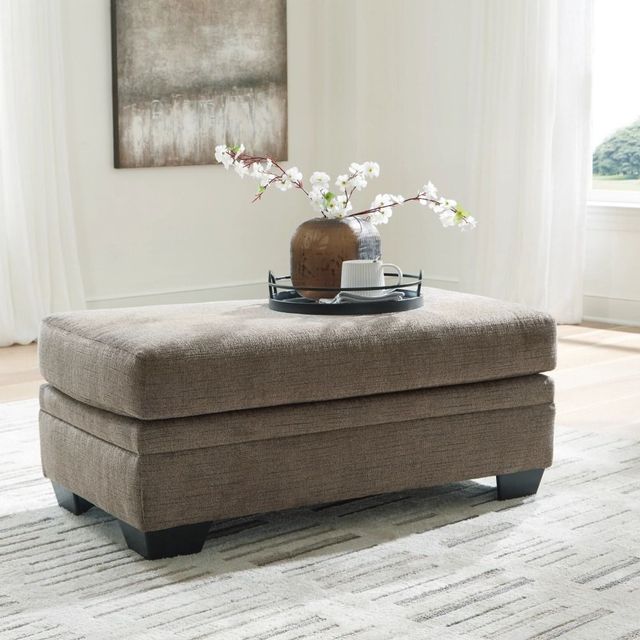 Signature Design by Ashley® Stonemeade Nutmeg Ottoman-3