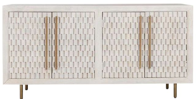 Classic Home Norwood White Wash Buffet-2