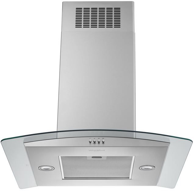 Whirlpool® 30" Stainless Steel Island Range Hood-3