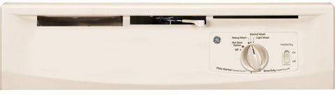 GE® 24" Built In Dishwasher-Bisque-1