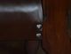 Horizon Home® Mustang Blue/Brown Dining Arm Chair-3