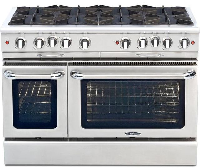Capital Cooking™ Culinarian 48" Stainless Steel Pro Style Gas Range-0