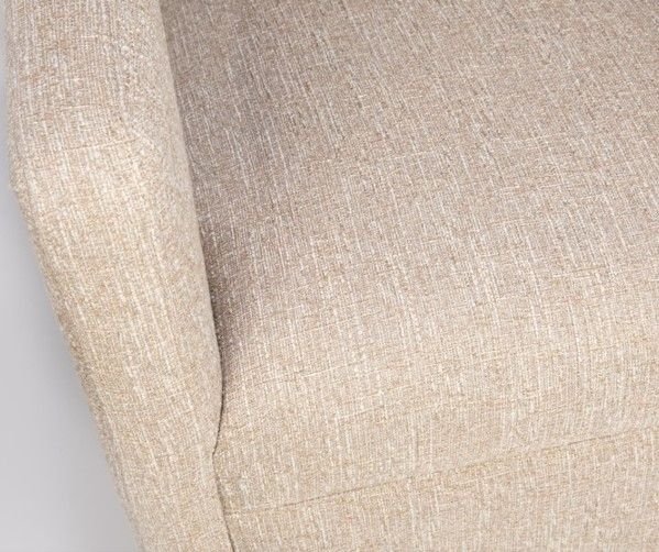 Jofran Inc. Lexy Natural Swivel Accent Chair-3