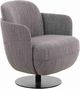 TOV Furniture Solange Gray Swivel Accent Chair-0