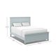 Boulder Creek Furniture Portland Blue Shiplap Queen Panel Bed-4