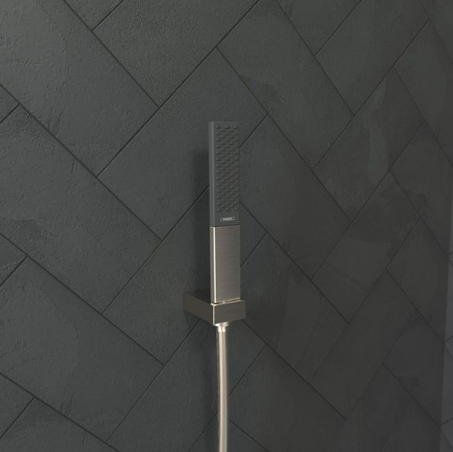 Hansgrohe Rainfinity Brushed Nickel Baton 2.5 GPM Handshower-1