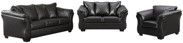 Signature Design by Ashley® Betrillo 4-Piece Black Living Room Set-0