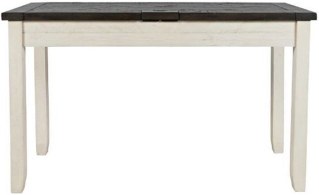 Jofran Inc. Madison County Brown/Vintage White Power Desk-3