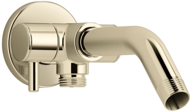 KOHLER® Vibrant French Gold Shower Arm with 2-Way Diverter-0