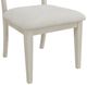 Elements International Avalanche Antique White Dining Side Chair-5