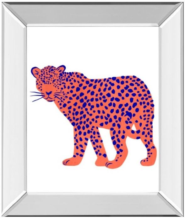Classy Living Emma Scarvey Bright Leopard I Wall Art-0