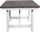 Liberty Furniture Farmhouse 7-Piece Brown/White Trestle Table Set-3