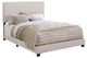 Coaster® Boyd Ivory Twin Upholstered Bed-0