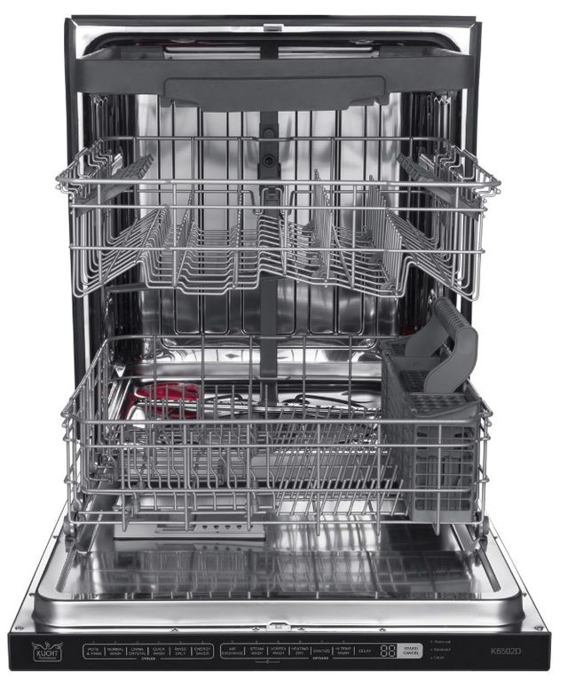 Kucht Professional 24" Stainless Steel Top Control Built In Dishwasher-2