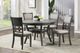 New Classic® Home Furnishings Mitchell 5-Piece Gray Dining Set-1