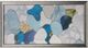 Stylecraft Kio Fish Pond VI Blue/Dark Blue/Gray/Green/Light Blue Wall Art-0