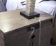 aspenhome® Modern Loft Graystone 2-Drawer Nightstand-2