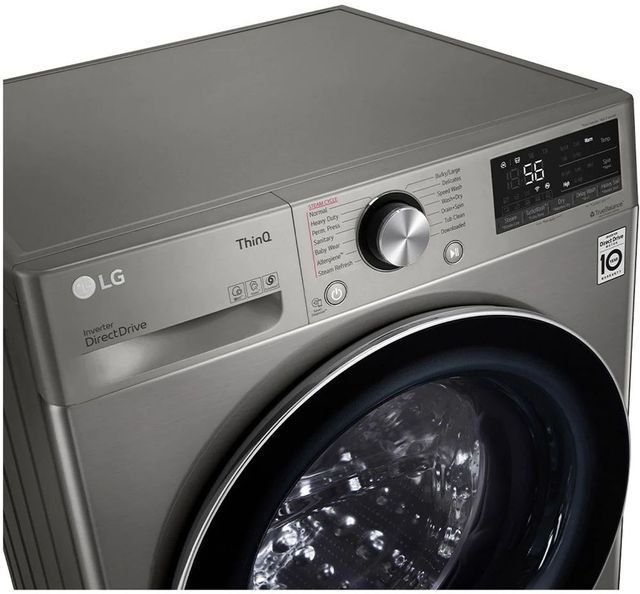 LG 2.6 Cu. Ft. Graphite Steel Front Load Ventless Washer Dryer Combo-2