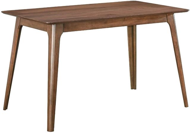 New Classic® Home Furnishings Oscar 5-Piece Natural Beige/Walnut Counter Dining Set-2