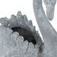 A & B Home Gray Mgo Swan Planter-4