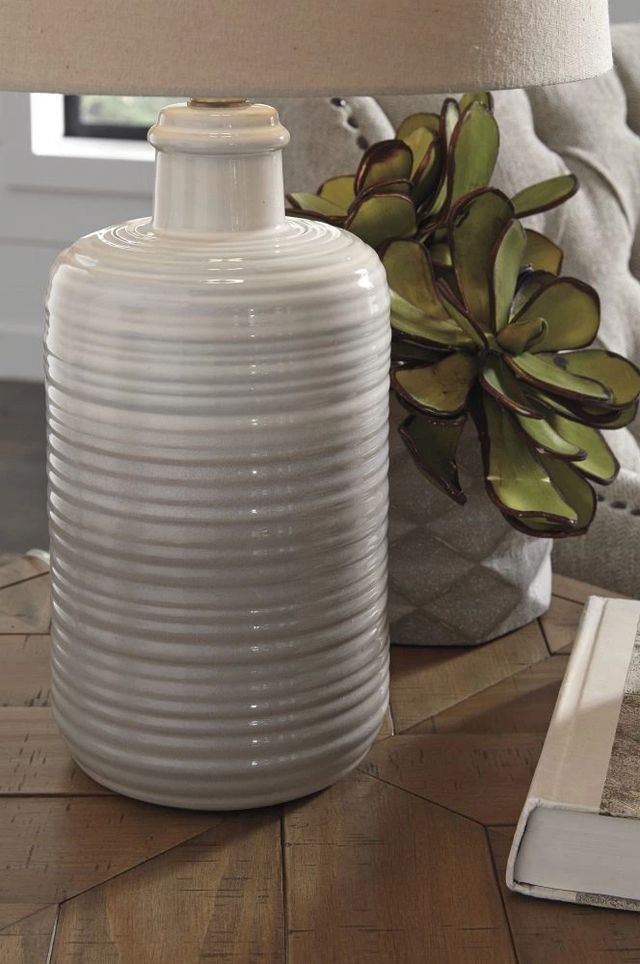 Signature Design by Ashley® Marnina Taupe Table Lamp-3
