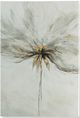 Giftcraft Gold/Gray/White Flower Wall Print-0