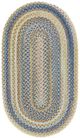 Capel Rugs American Legacy Natural Blue 9'2" x 13'2" Oval Rug-0